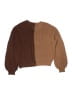 No Boundaries Color Block Brown Pullover Sweater Size 15 - photo 2
