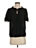 Max Studio Black Short Sleeve T-Shirt Size XS - photo 1