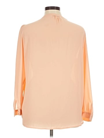 Rose + Olive Long Sleeve Blouse (view 2)
