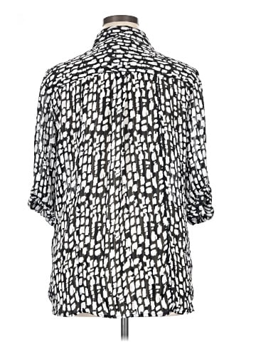 Roz & Ali 3/4 Sleeve Blouse (view 2)