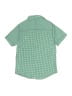 Zara Checkered-gingham Green Short Sleeve Button-Down Shirt Size 4 - 5 - photo 2