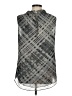 CAbi 100% Polyester Gray Sleeveless Blouse Size M - photo 2