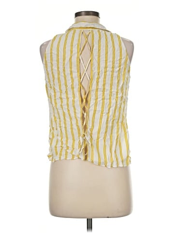 Zara TRF Sleeveless Button-Down Shirt (view 2)