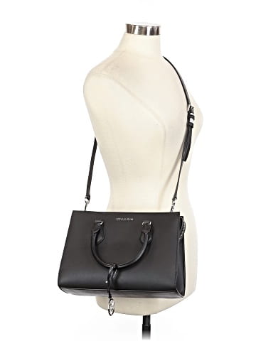 MICHAEL Michael Kors Leather Satchel (view 2)