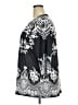 Unbranded Floral Black 3/4 Sleeve Blouse Size 2XL - photo 5