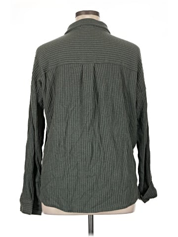 P.J. Salvage Long Sleeve Button-Down Shirt (view 2)