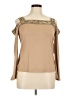 Venus Tan Long Sleeve Blouse Size XL - photo 1