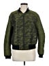 BCBGMAXAZRIA 100% Polyester Print Green Jacket Size M - photo 1