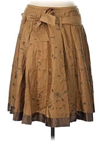 Etcetera Silk Skirt (view 1)