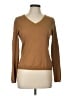 Etcetera Brown Silk Pullover Sweater Size L - photo 1