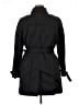 MICHAEL Michael Kors Black Trenchcoat Size XL - photo 2