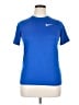 Nike 100% Polyester Blue Active T-Shirt Size XL - photo 1