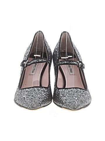 Miu Miu Glitter Heels (view 2)