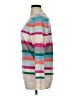 Talbots 100% Cashmere Stripes White Silver Cashmere Pullover Sweater Size XL - photo 5