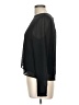 Haute Monde 100% Polyester Black Long Sleeve Blouse Size L - photo 5