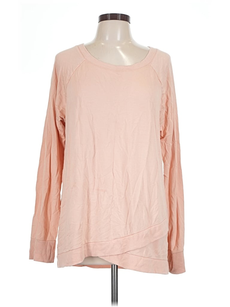 Pre-owned Threads 4 Thought Pullover Sweater In Pink