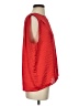 CAbi 100% Polyester Red Sleeveless Blouse Size S - photo 4