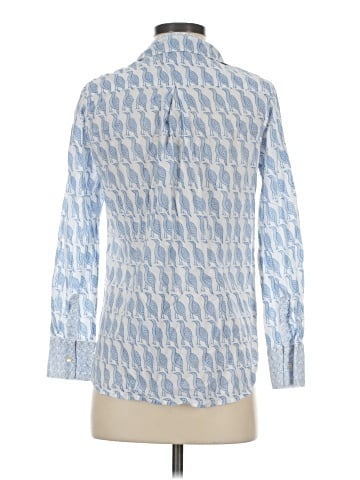 Sigrid Olsen Long Sleeve Button-Down Shirt (view 2)