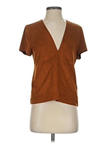 Trafaluc by Zara Short Sleeve Top (view 1)