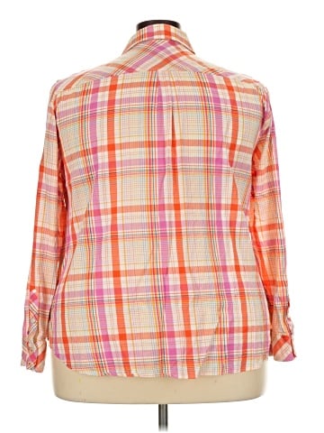 Talbots Long Sleeve Button-Down Shirt (view 2)