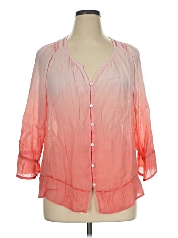 New Directions 3/4 Sleeve Blouse (view 1)