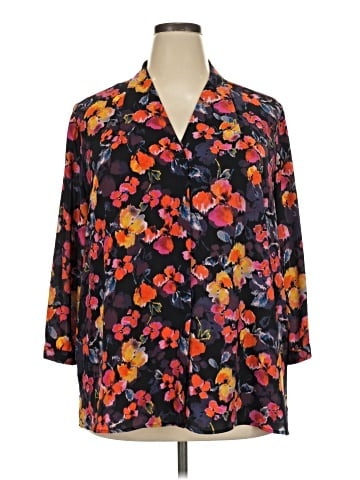 Investments 3/4 Sleeve Blouse (view 1)