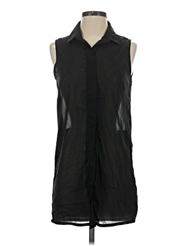 Hot & Delicious Sleeveless Button-Down Shirt (view 1)