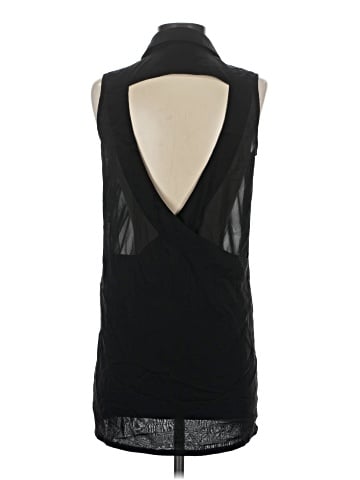 Hot & Delicious Sleeveless Button-Down Shirt (view 2)