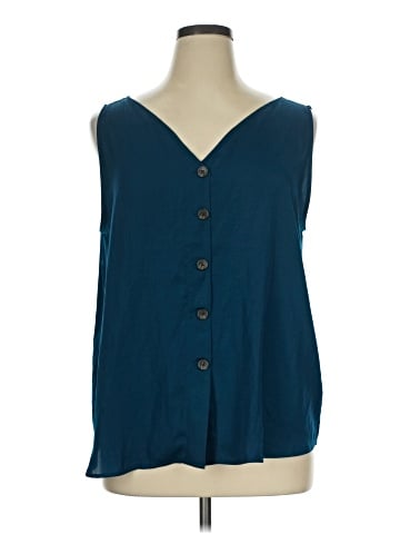 Ann Taylor LOFT Outlet Sleeveless T-Shirt (view 1)