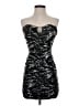 Deb Metallic Black Cocktail Dress Size S - photo 1