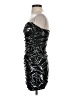Deb Metallic Black Cocktail Dress Size S - photo 5
