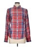 J.Crew 100% Cotton Plaid Red Long Sleeve Button-Down Shirt Size 12 - photo 1