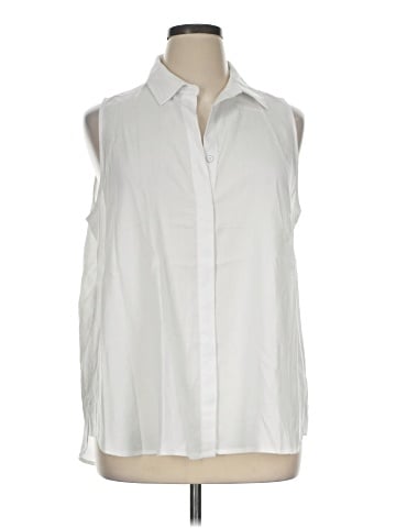 DR2 Sleeveless Button-Down Shirt (view 1)