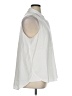 DR2 100% Lyocell Ivory Sleeveless Button-Down Shirt Size 1X - photo 4