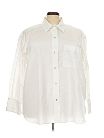 Vince. Long Sleeve Button-Down Shirt (view 1)