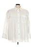 Vince. Solid Ivory Long Sleeve Button-Down Shirt Size 3X - photo 1