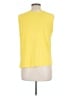 Basic Editions 100% Cotton Yellow Sleeveless T-Shirt Size L - photo 2