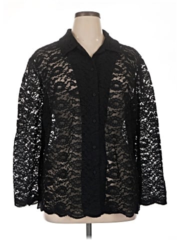 Dana Buchman Long Sleeve Blouse (view 1)