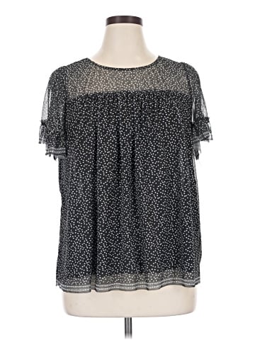 Max Studio Short Sleeve Blouse (view 1)