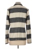 Ann Taylor LOFT Outlet Stripes White Gray Blazer Size 4 - photo 2