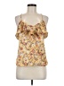 Harlyn 100% Polyester Yellow Sleeveless Blouse Size Med Petite - photo 1