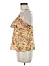 Harlyn 100% Polyester Yellow Sleeveless Blouse Size Med Petite - photo 5