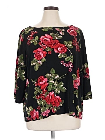 Leota 3/4 Sleeve Blouse (view 1)