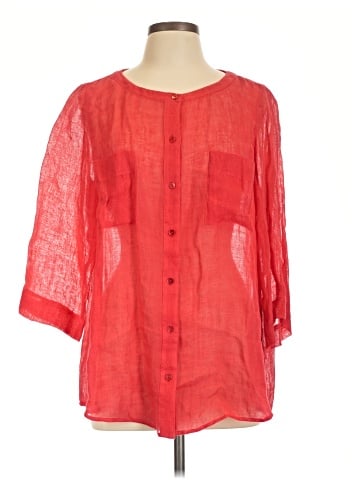 Eileen Fisher 3/4 Sleeve Blouse (view 1)