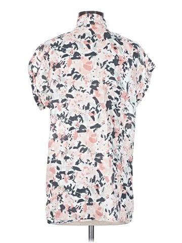 Lafayette 148 New York Short Sleeve Blouse (view 2)