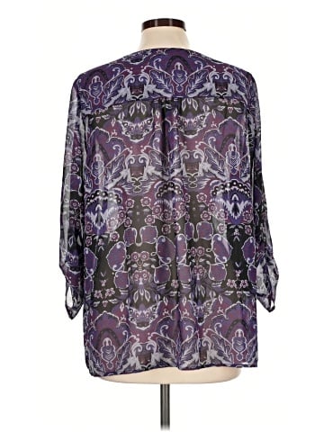 Draper's & Damon's 3/4 Sleeve Blouse (view 2)