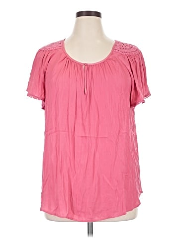 Philosophy Republic Clothing Short Sleeve Blouse (view 1)