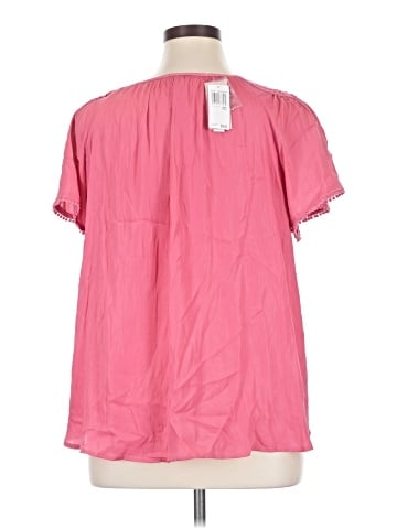 Philosophy Republic Clothing Short Sleeve Blouse (view 2)