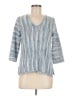 Purejill Blue Pullover Sweater Size Med Petite - photo 1