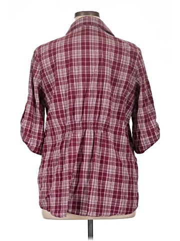 SONOMA life + style 3/4 Sleeve Button-Down Shirt (view 2)